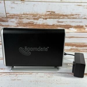 Acomdata Black External Hard Drive Enclosure with Power Adapter